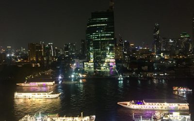 Hammerblick auf Downtown Bangkok